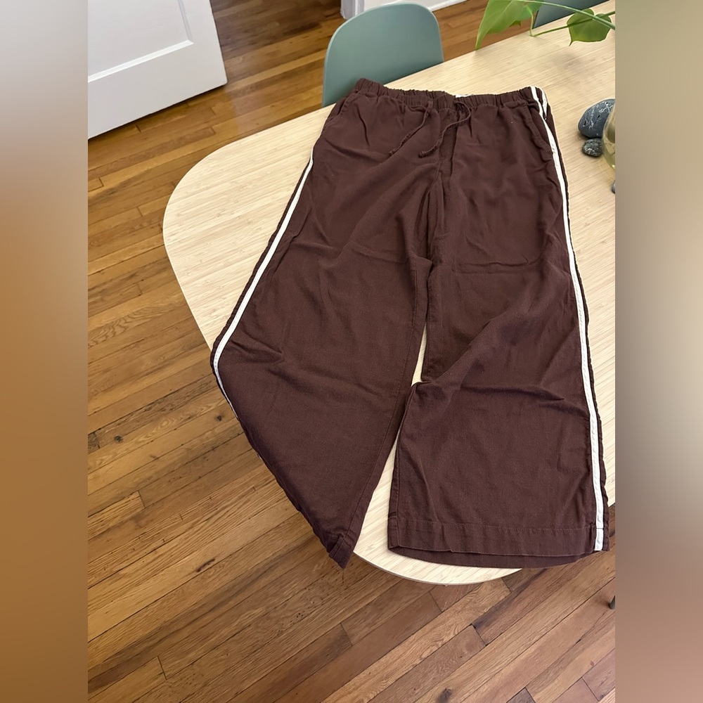 NWOT Gap Linen Wide Leg Pants
